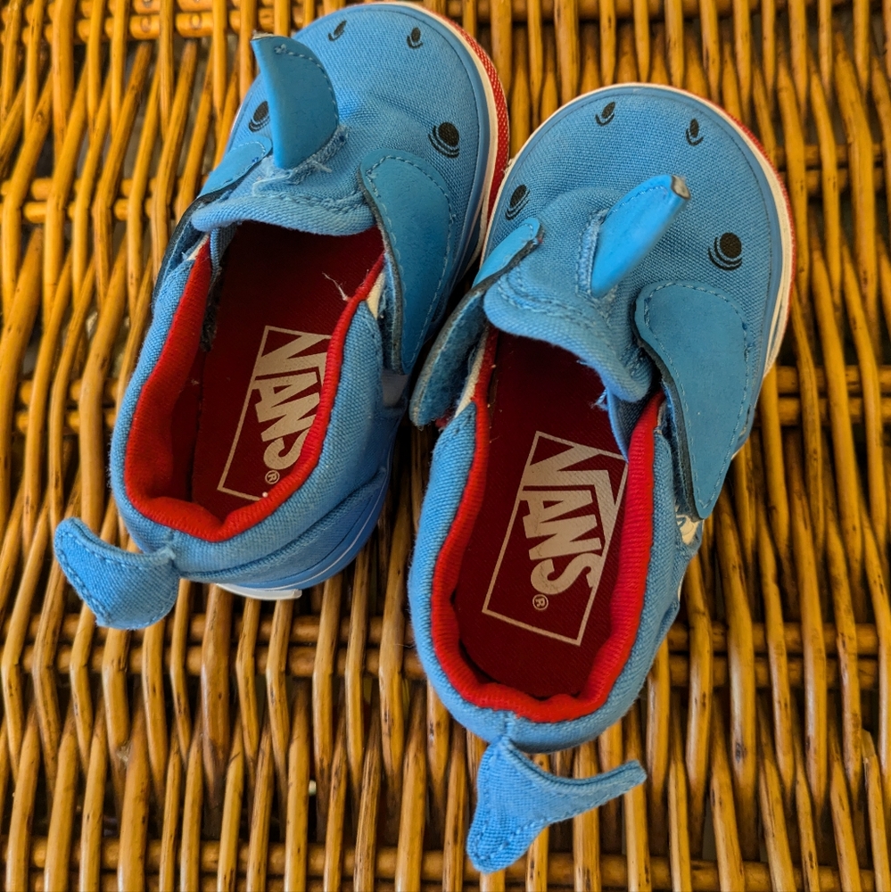 Toddler Vans Shark Sneakers